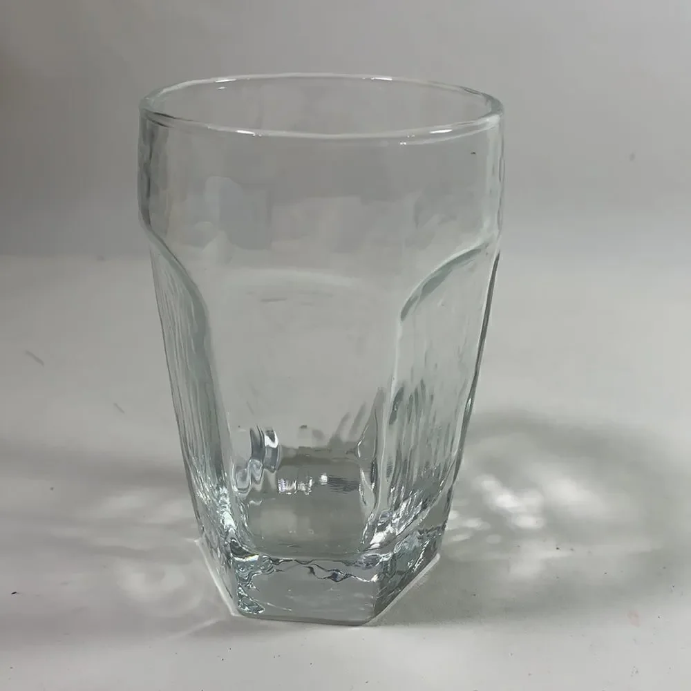 Libbey 6 Piece Set Glass Chivalry Juice Cocktail Rocks Bar Glasses New
